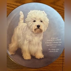 Westie plate